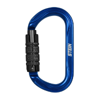 טבעת אובלית טריפלוק SECURA OVAL Aluminium כחול