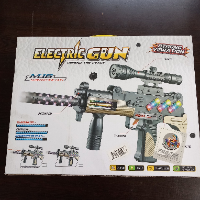 אקדח אורות ומוזיקה סוללות - ELECTRIC GUN