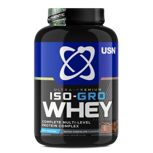 אבקת חלבון יו.אס.אן איזו גרו | Iso-Gro Whey USN Iso Gro