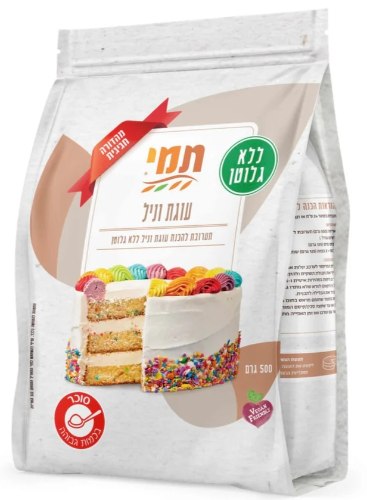 תערובת וניל תמי ללא גלוטן-500 גרם
