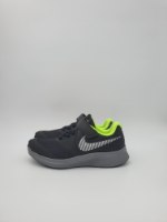 NIKE|נייק- STAR RUNNER 2- שחור ירוק- נגד מים- ילדים