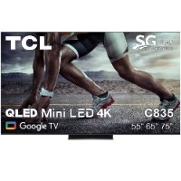 טלוויזיה חכמה 65" TCL 4K דגם 65C835