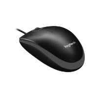 עכבר חוטי Logitech B100 צבע שחור