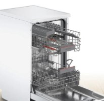 מדיח כלים צר 45 ס"מ לבן Bosch SPS4HKW49E בוש סדרה 4