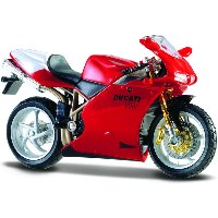 דגם אופנוע בוראגו 1:18 Bburago Ducati 998 R