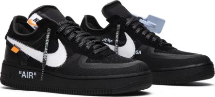 Off-White x Air Force 1 Low Black