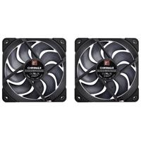 Noctua NF-A12x25 G2 PWM Sx2-PP chromax.black 120mm Fan