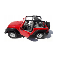 וילי - דגם  ג'יפ רגלנר  רוביקון - WELLY 2007 JEEP WRANGLER RUBICON 1:34