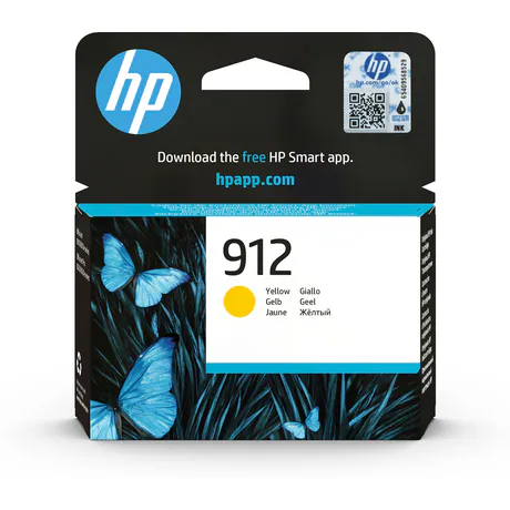 ‏ראש דיו מקורי צהוב HP 912