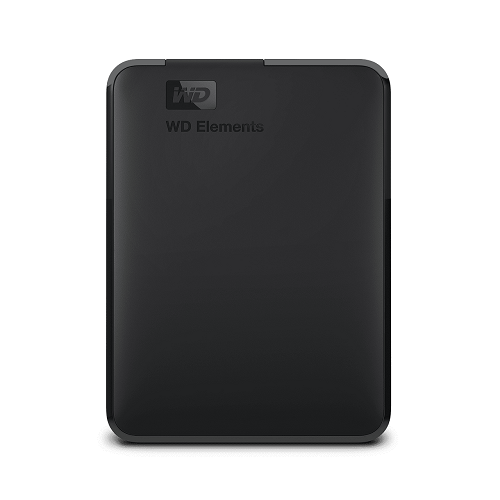 דיסק קשיח חיצוני Western Digital Elements 1TB 2.5" USB 3.2 BLACK WDBUZG0010BBK-WESN
