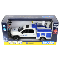 ג'יפ 2500 RAM רכב שירות עם סירנה - Bruder 2509