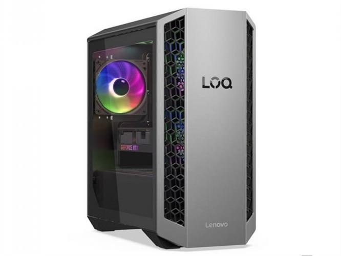 מחשב גיימינג Lenovo LOQ Tower 26ADR10 Ryzen 7 8745HX 32GB 512GB RTX 5060 Ti 8GB DOS 26L 91DF00AAYS