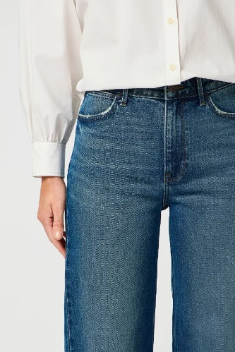גינס WRANGLER MUSE כחול חרוש