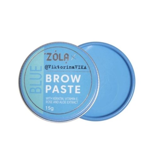 Zola brow paste- משחת שרטוט כחול 15g