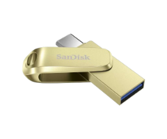 זכרון נייד SanDisk 512GB TYPE-C and Type-A Dual Drive Luxe