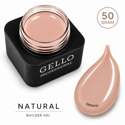ג'ל בנייה 50 גרם-  GELLO|NATURAL