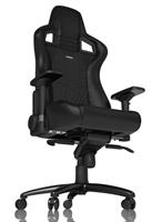 כיסא גיימינג עור אמיתי Noblechairs EPIC Real Leather Gaming Chair Black