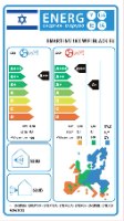 מזגן TORNADO 11942BTU דגם SMART INV 16 X WiFi BLACK EU טורנדו