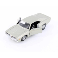 מאיסטו - דגם מכונית דודג' צ'ארג'ר אפורה - Maisto 1969 Dodge Charger R/T 1:25