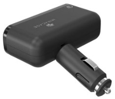 מטען מפצל מצת לרכב 3.0 quick charge עם 2 כניסות USB של חברת Miracase