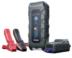 בוסטר התנעה לרכב טופדון V1500 עם סוללת גיבוי ותאורת חירום