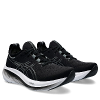 ASICS GEL NIMBUS 26 MEN BLACK GREY ג'ל נימבוס 26 לגברים שחור אפור