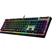 מקלדת גיימינג Razer Blackwidow V4 X Pokemon Edition