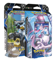 Pokemon TCG: Pokemon GO V Battle Decks Mewtwo&Melme קלפי פוקימון גו TCG מקוריים מארז באטל דק