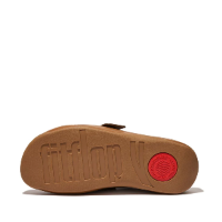 Fit Flop Shuv Buckle-Strap Light Tan כפכפי פיט פלופ צבע כאמל