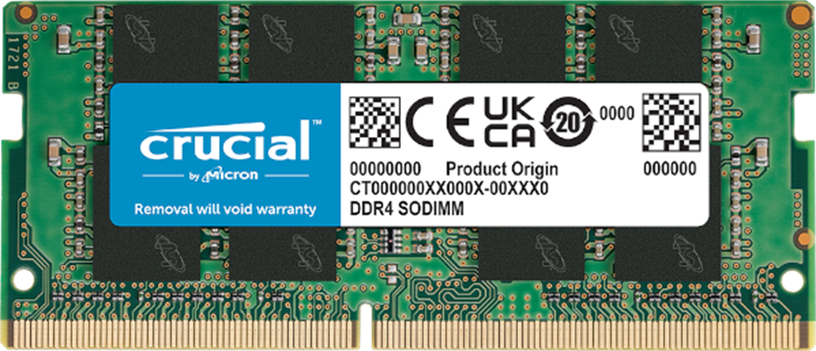 זכרון לנייד Crucial Classic DDR4 16GB 3200Mhz SODIMM C22