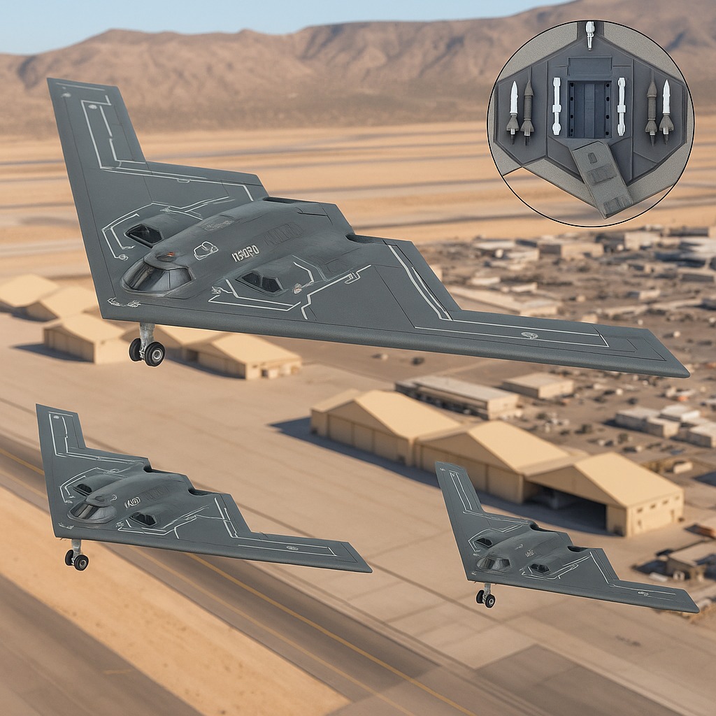 מטוס אמריקאי B2 Bomber דגם אספנות