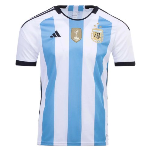 חולצת משחק ארגנטינה בית זוכת המונדיאל 2022 - 3 כוכבים