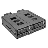 SilverStone FS204-US 5.25" to 4x U.2 (SFF-8639) SSD Cage