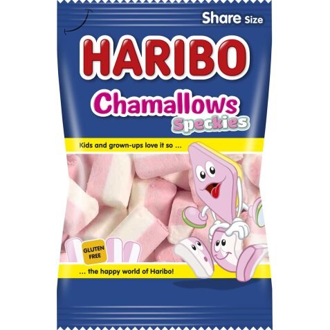 מרשמלו ורוד לבן ללא גלוטן Haribo