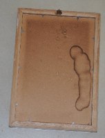 תמונה, מיניאטורה פרסית וינטאג', עבודת יד סצנת מלחמה, ממוסגר