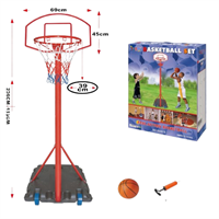 מתקן סל כדורסל לילדים BASKETBALL SET עם גובה מתכוונן וערכה מלאה 20881E