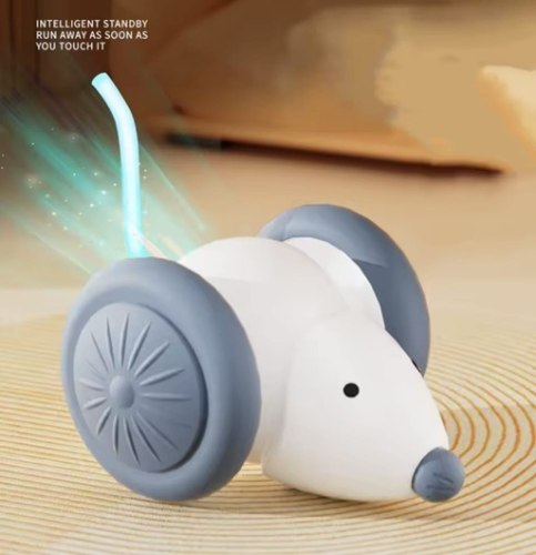 עכבר מהיר עם גלגלים חשמלי נטען USB