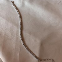 צמיד שורה טניס | צמיד טניס | צמיד טניס עדין