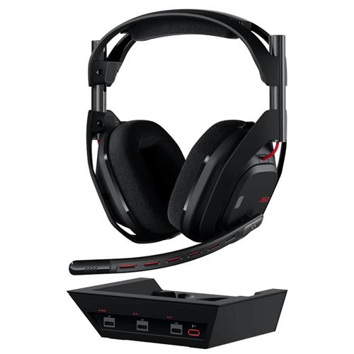 אוזניות גיימינג אלחוטיות Logitech ASTRO A50 Gen5 LIGHTSPEED שחורות