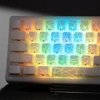 סט מקשים XVX IMD Spider Web לבן