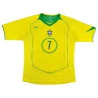 Brazil Home Shirt 2004 - Adriano