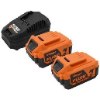 ערכת מטען מהיר ו-2 סוללות 4 אמפר - חרמש נטען Villager BC 2320 FUSE כולל סוללה ומטען