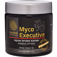 -- מיקו אקזקיוטיב - MYCO EXECUTIVE -- מכיל 50 כמוסות צמחיות, מיקוליביה