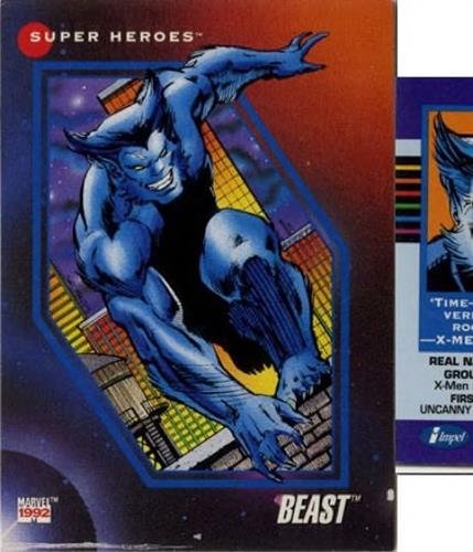 קלף בודד מארוול marvel - beast - Universe Series 3 - 6