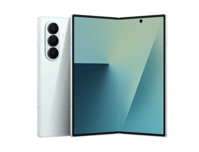 סמארטפון Samsung Galaxy Z Fold 7 12GB+512GB בצבע מנטה מתצוגה אריזה פתוחה כולל מקליט שיחות