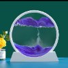 לבן - סגול - שעון חול תלת מימדי 3D