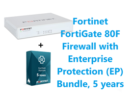 מכשיר ורשיון Fortinet FortiGate 80F Firewall with UTP Bundle 5Y
