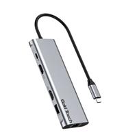 תחנת עגינה GOLDTOUCH SU-C13 TYPE-C USB HUB