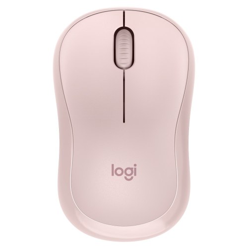 עכבר אלחוטי שקט Logitech M240 עם SilentTouch בצבע ורוד