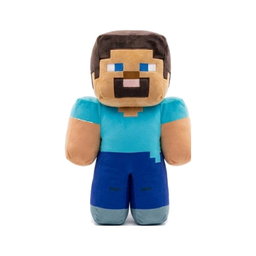 בובת פרווה מיינקראפט סטיב 28 ס"מ - Minecraft Steve Plush 28cm